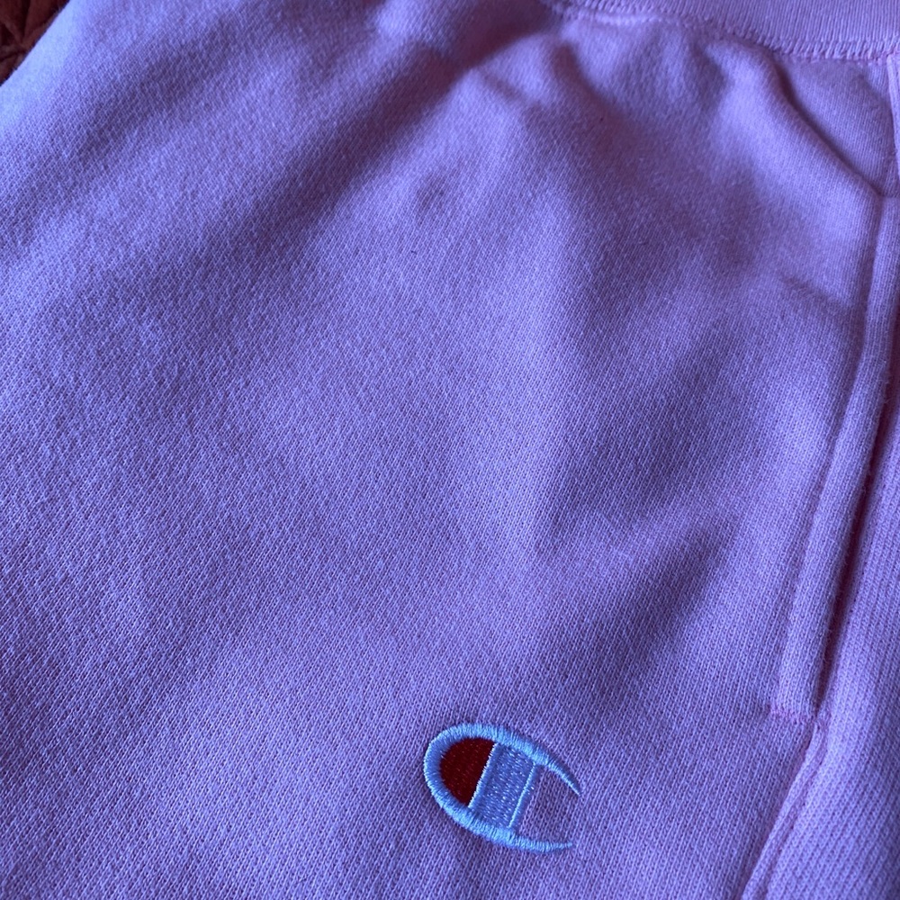 Pink Champion reverse weave joggers - Picture 5 of 6